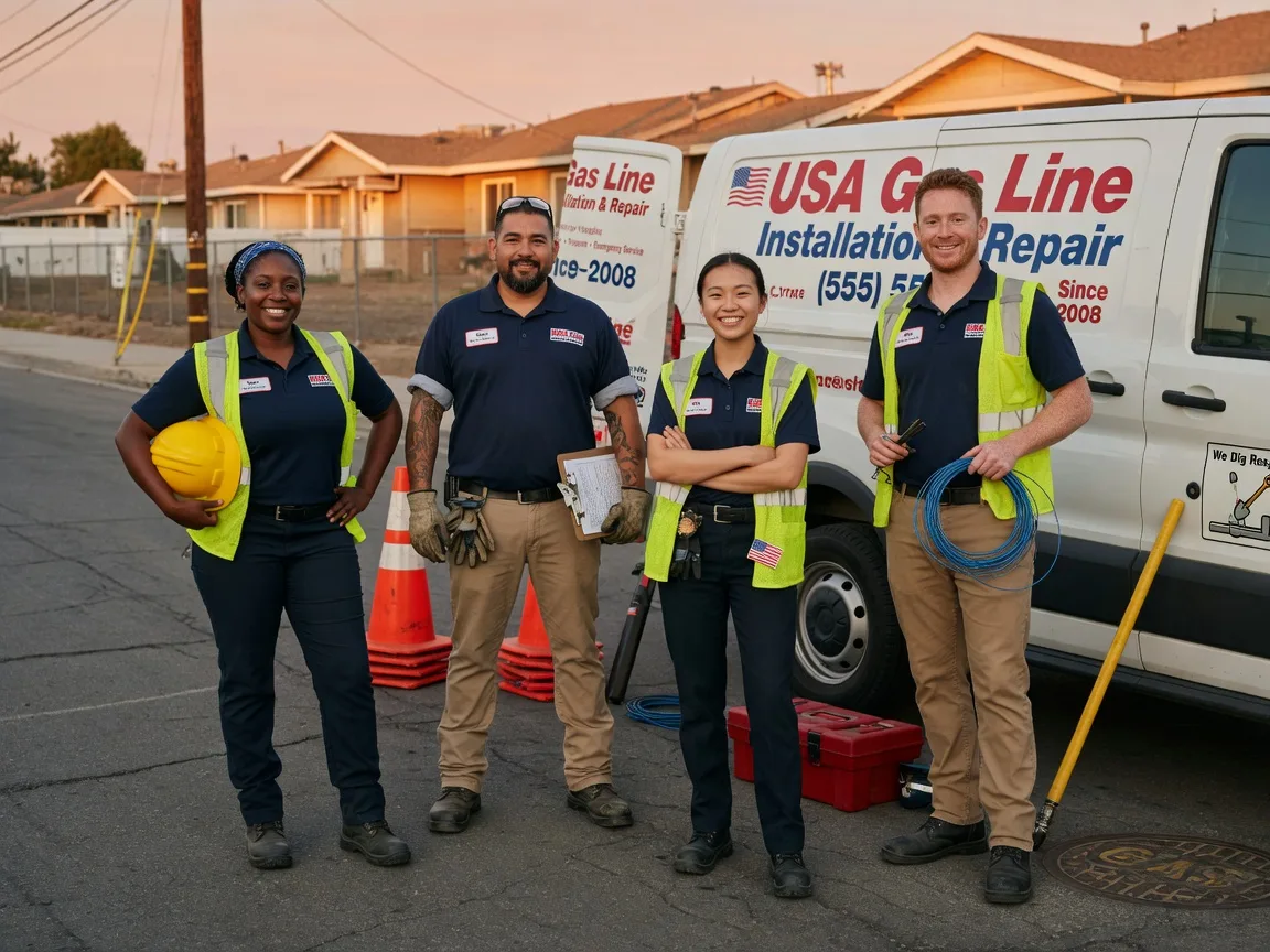 Gas Line Installation company in New Auburn, MN