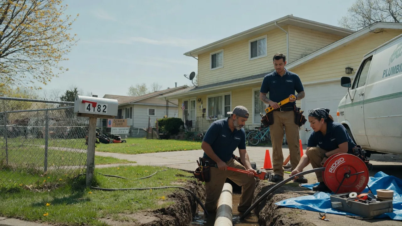 Gas Line Repair in New Auburn, MN near me